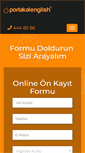 Mobile Screenshot of portakalenglish.com